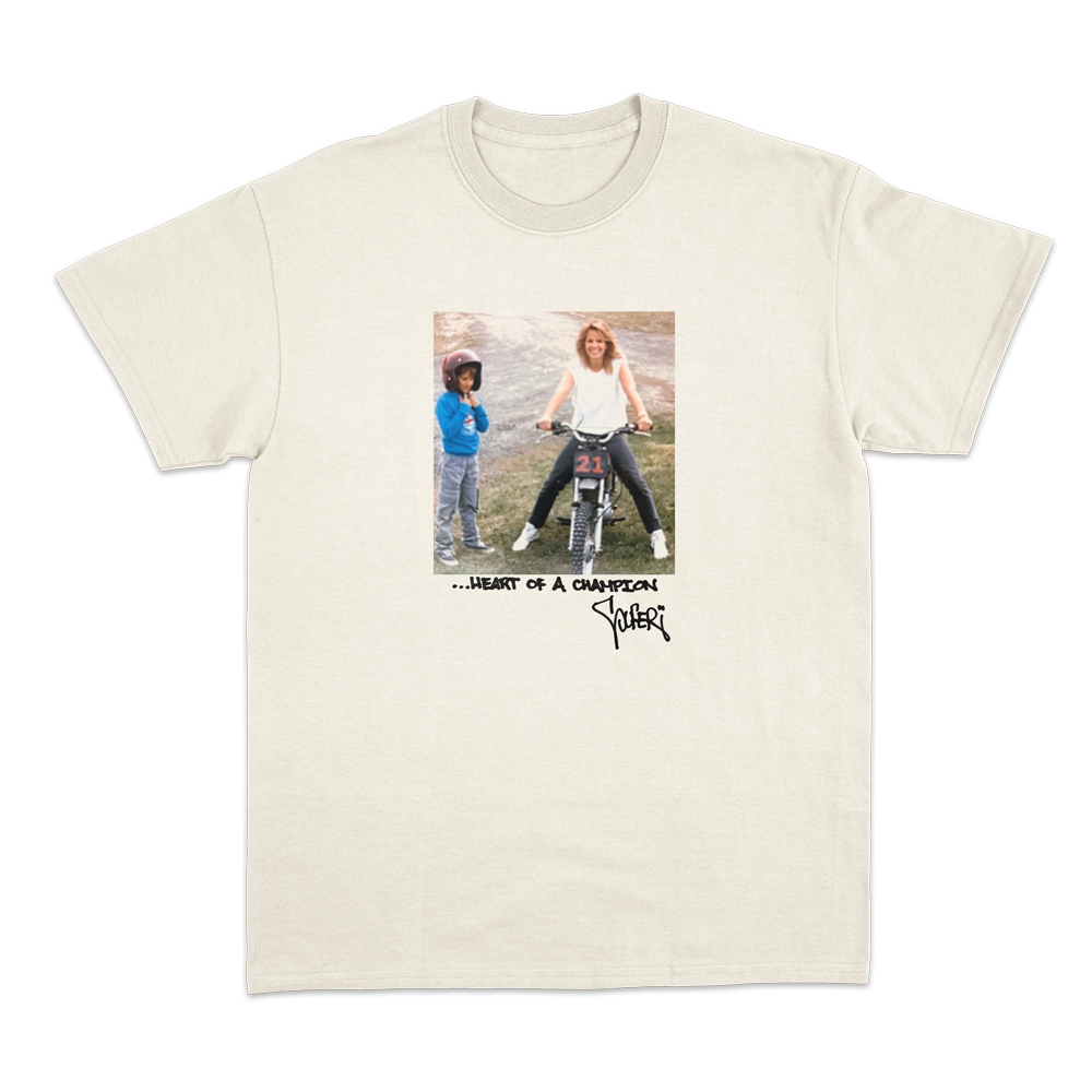 Heart of a Champion Natural T-shirt