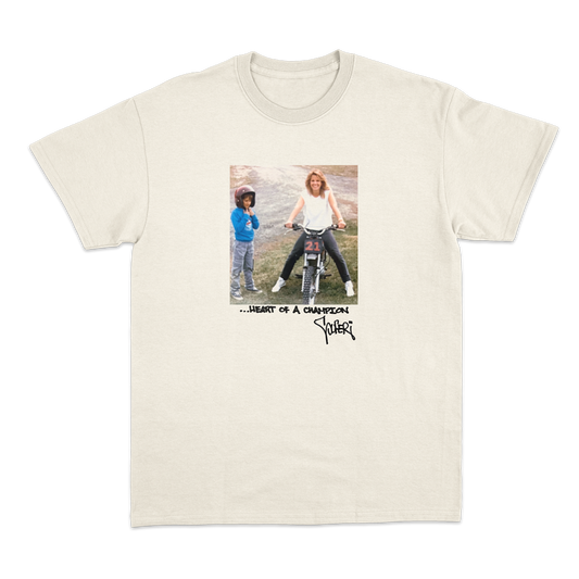 Heart of a Champion Natural T-shirt